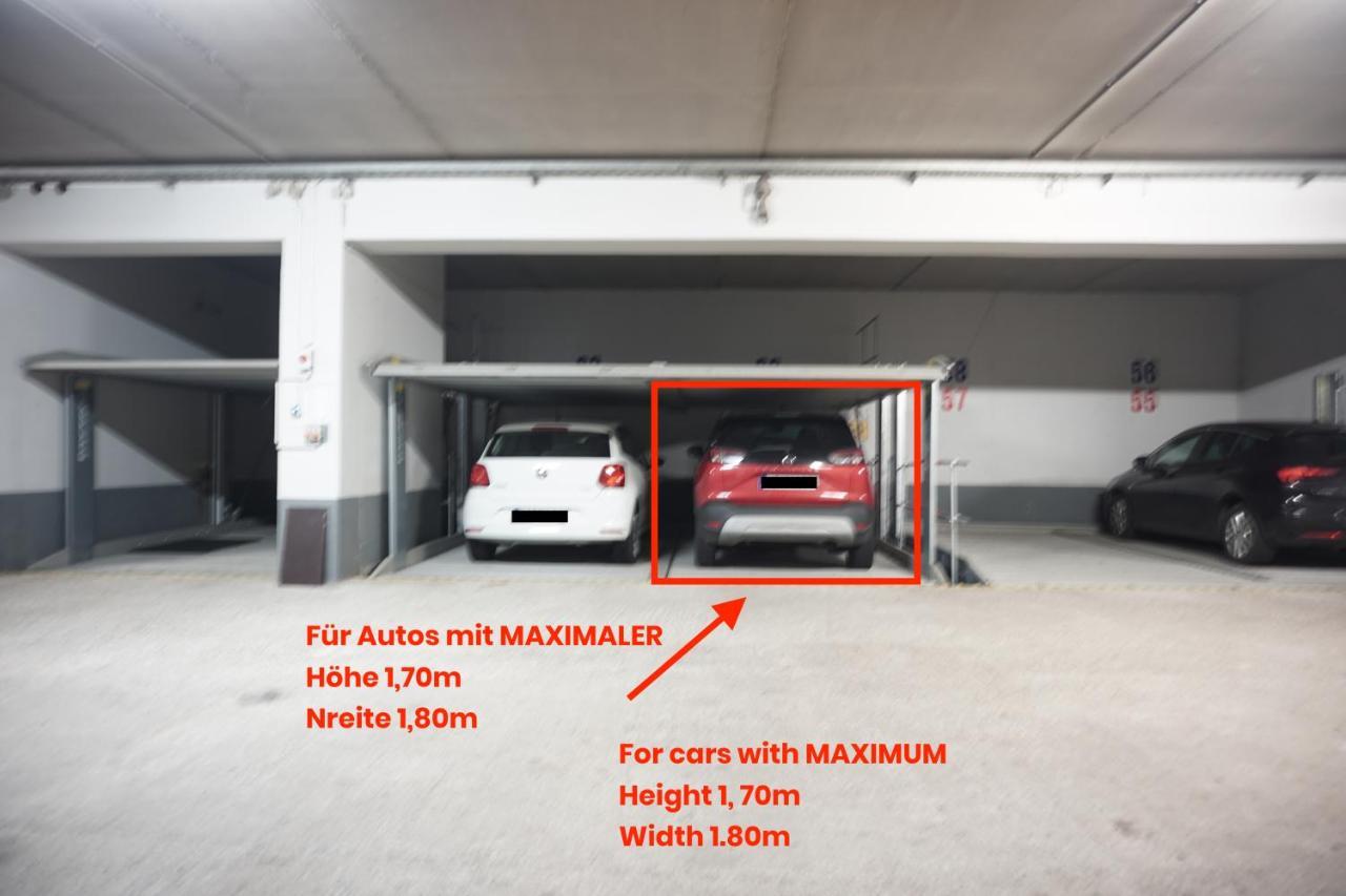Neu Modernes Apartment In Top Lage, Free Parking Max 1,65M Hoehe Und 1,8M Breite Карлсруэ Экстерьер фото